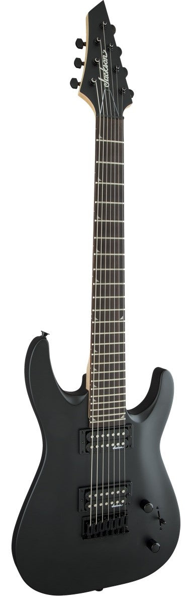 JACKSON JS DINKY ARCH TOP JS22-7 DKA HT S BLACK 7 CUERDAS