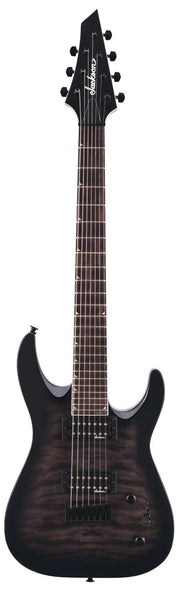 JACKSON JS DINKY ARCH TOP JS22Q-7 DKA HT T BLACK 7 CUERDAS