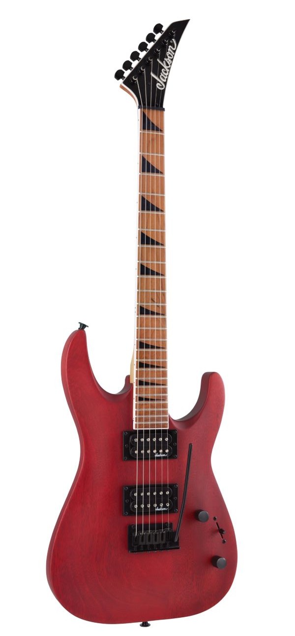JACKSON JS DINKY ARCH TOP JS24 DKAM RED STAIN
