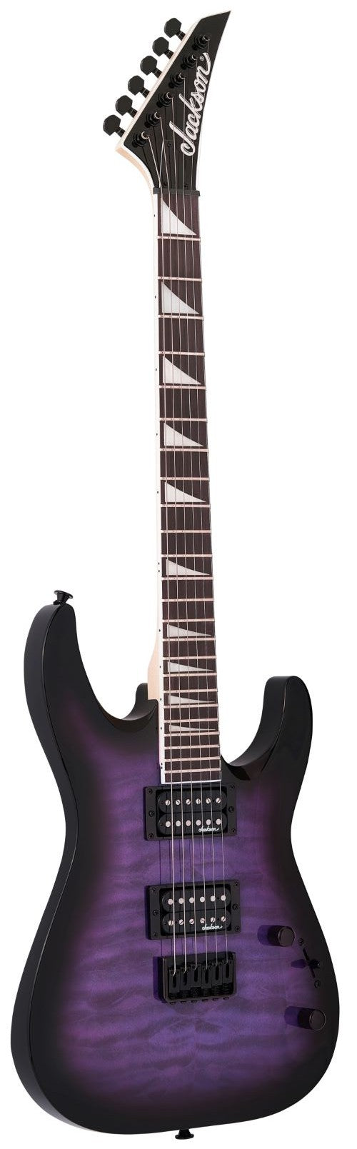 JACKSON JS DINKY ARCH TOP JS32Q DKA HT TRANS PURPLE BURST