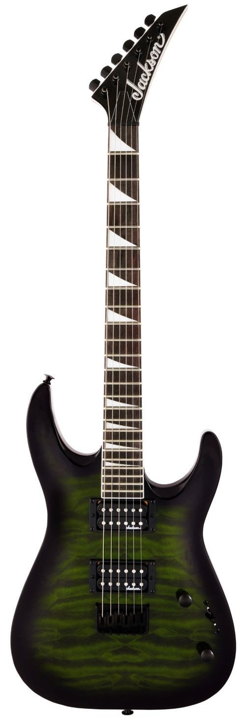JACKSON JS DINKY ARCH TOP JS32Q DKA HT TRANS GREEN BURST