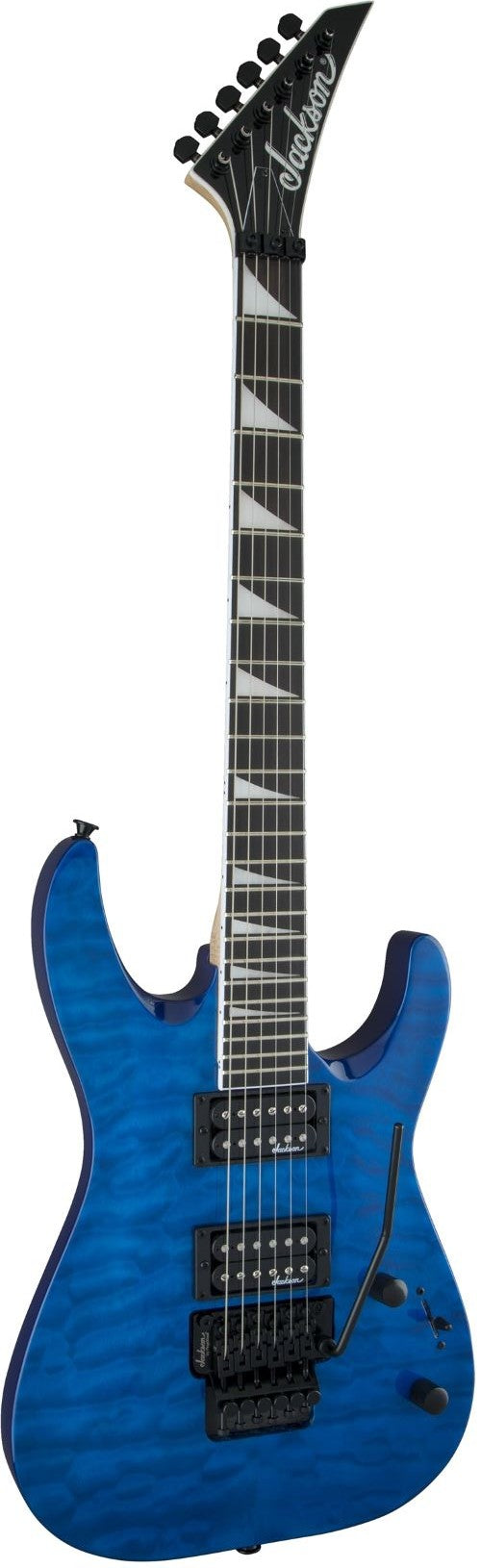 JACKSON JS DINKY ARCH TOP JS32Q DKA TRANS BLUE