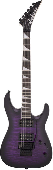 JACKSON JS DINKY ARCH TOP JS32Q DKA TRANS PURPLE BURST
