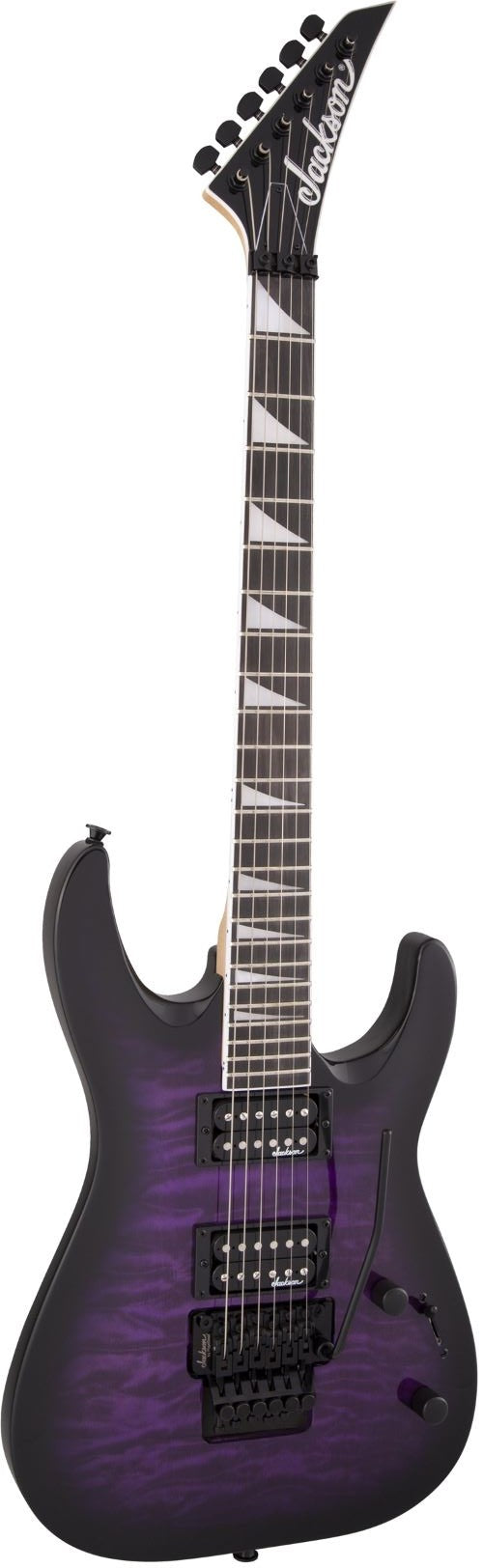 JACKSON JS DINKY ARCH TOP JS32Q DKA TRANS PURPLE BURST
