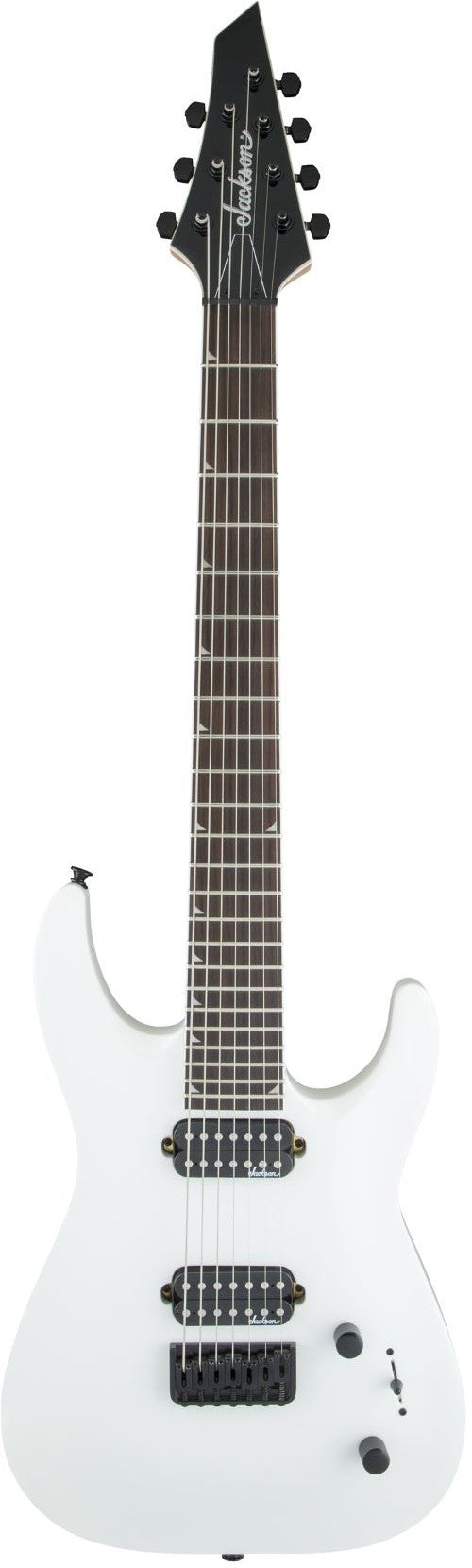 JACKSON JS DINKY ARCH TOP JS32-7 DKA HT SNOW WHITE 7 CUERDAS