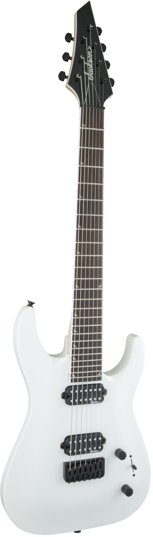 JACKSON JS DINKY ARCH TOP JS32-7 DKA HT SNOW WHITE 7 CUERDAS