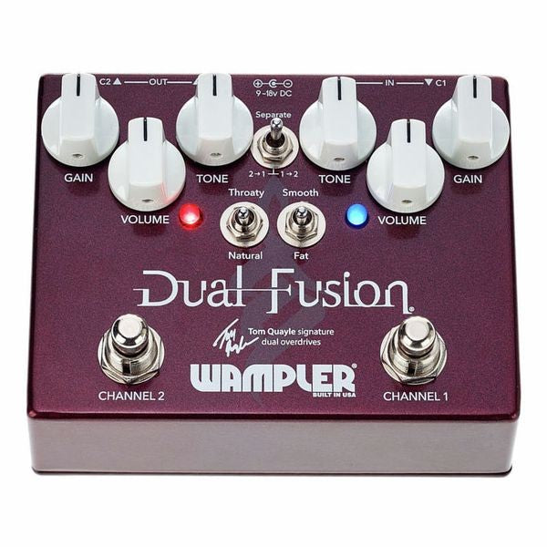 WAMPLER DUAL FUSION TOM QUAYLE SIGNATURE OVERDRIVE
