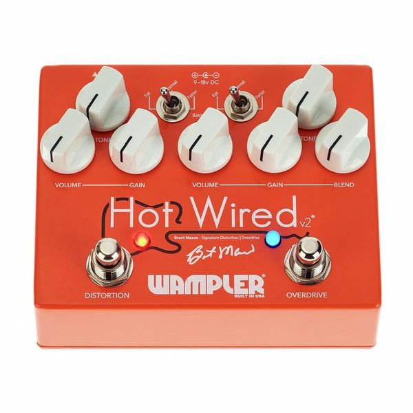 WAMPLER HOT WIRED V2 BRENT MASON SIGNATURE