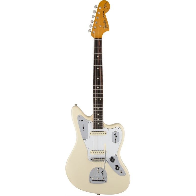 FENDER JOHNNY MARR JAGUAR OLYMPIC WHITE RW