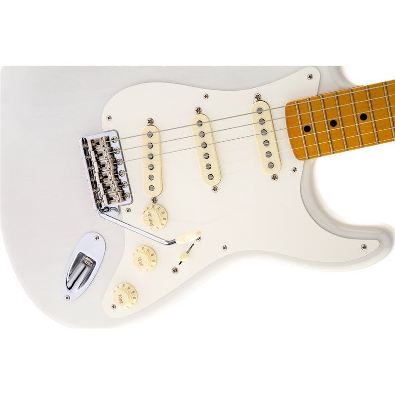 FENDER ERIC JOHNSON STRATO WHITE BLONDE MP