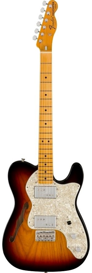 FENDER AM VINTAGE II 1972 TELE THINLINE 3T SB MP