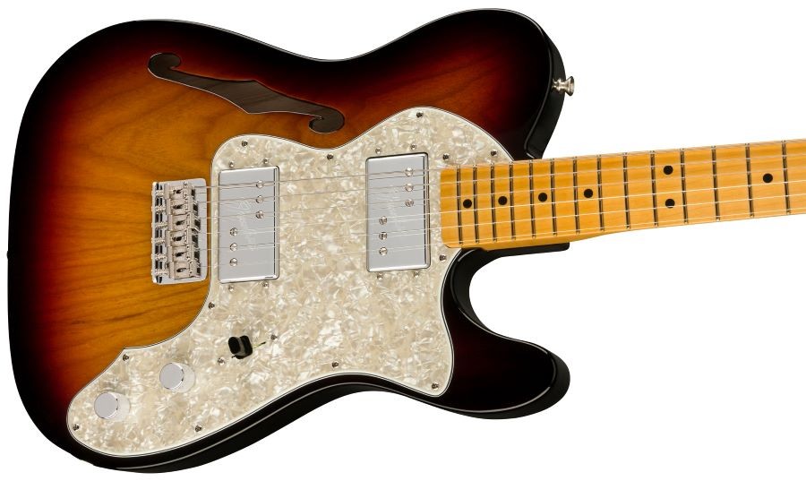 FENDER AM VINTAGE II 1972 TELE THINLINE 3T SB MP