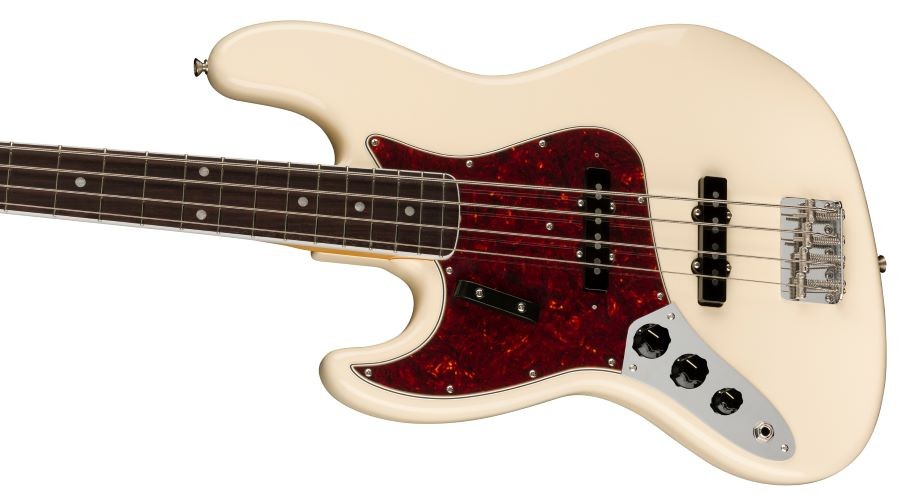 FENDER AM VINTAGE II 1966 JAZZ BASS OW RW ZURDO