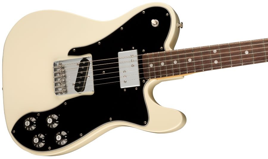 FENDER AM VINTAGE II 1977 TELE CUSTOM OW RW