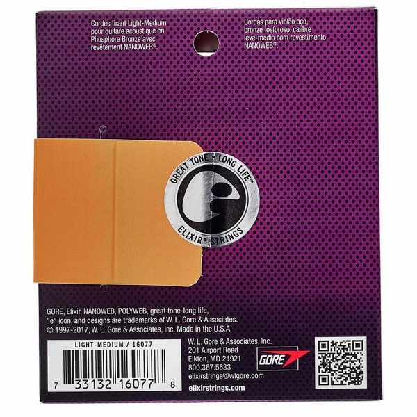ELIXIR NANOWEB FOSFORO BRONCE 12-56