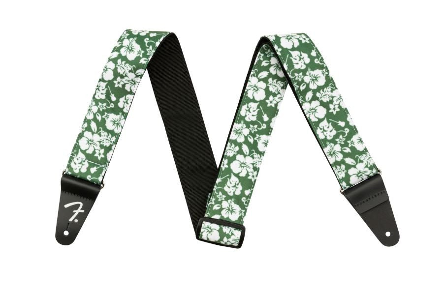 FENDER HAWAIIAN GREEN FLORAL