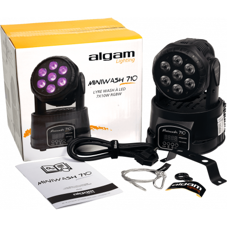 Algam Lighting MINIWASH-710 Wash LED 7 x 10W RGBW