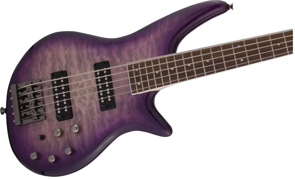 JACKSON JS SPECTRA BASS JS3QV PURPLE PHAZE 5 CUERDAS