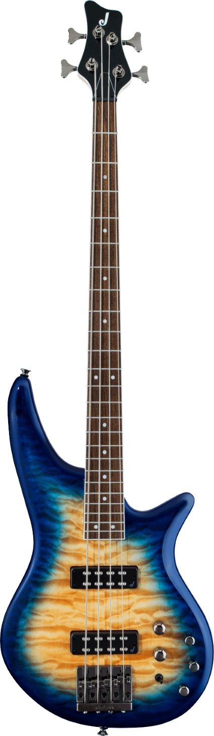 JACKSON JS SPECTRA BASS JS3Q AMBER BLUE BURST
