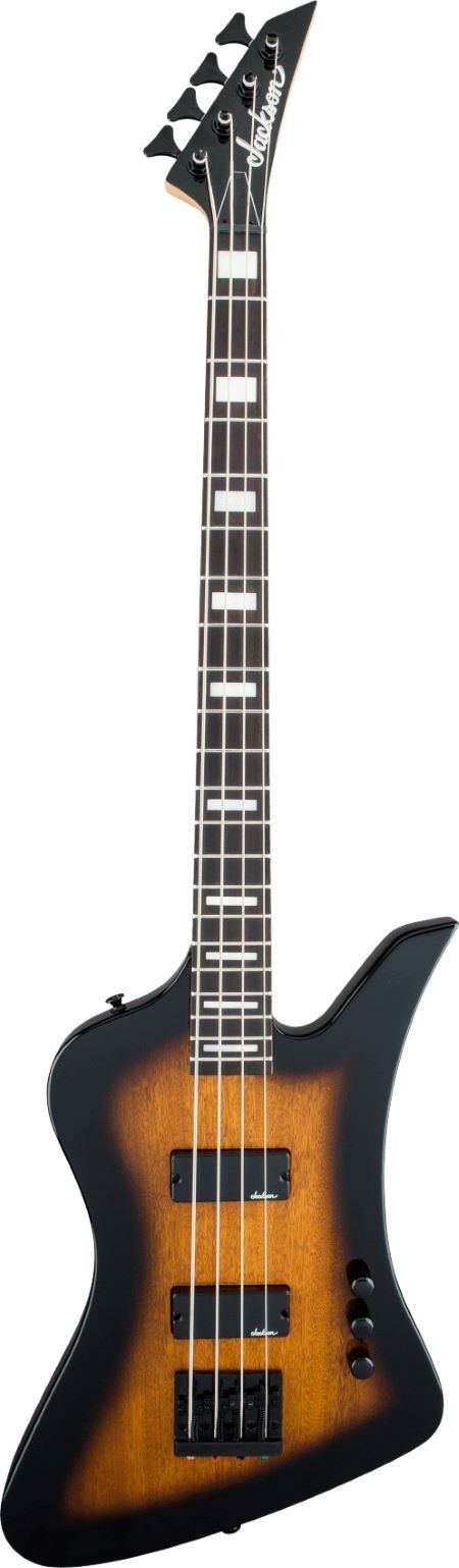 JACKSON JS KELLY BIRD BASS JS2 TOBACCO BURST