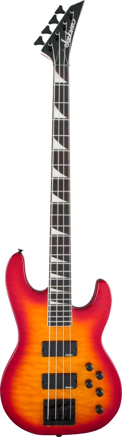 JACKSON JS CONCERT BASS JS3Q CHERRY BURST