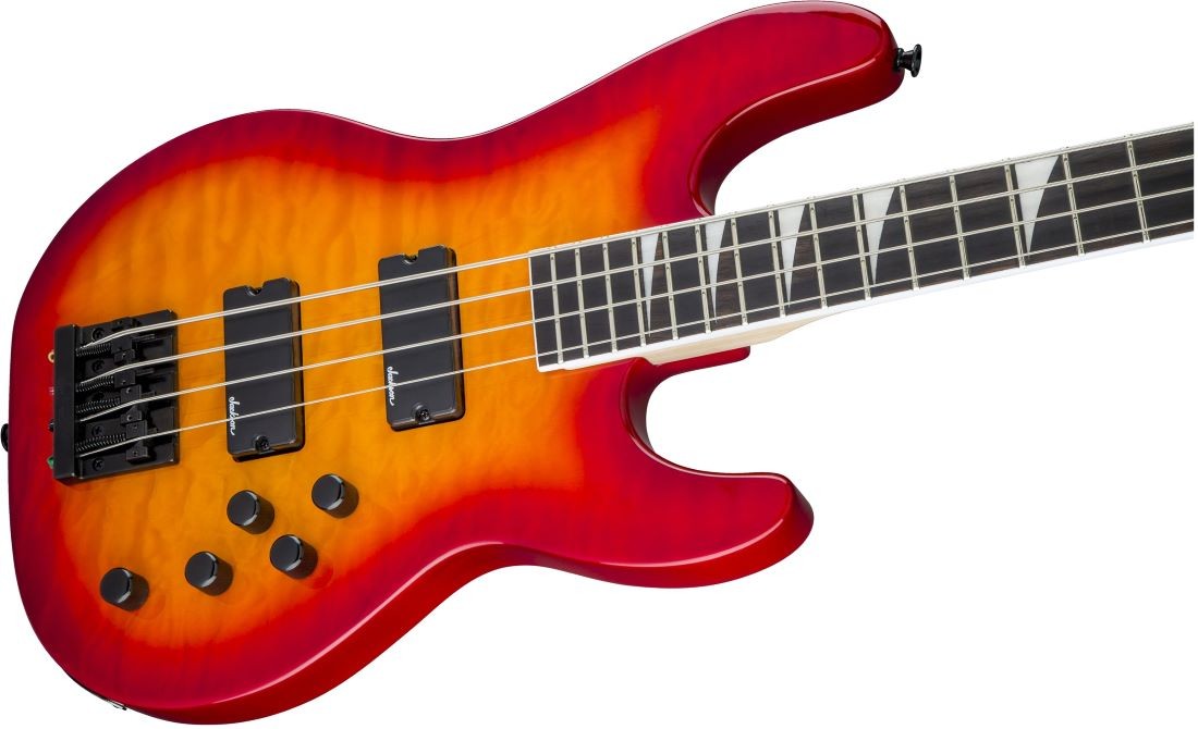 JACKSON JS CONCERT BASS JS3Q CHERRY BURST