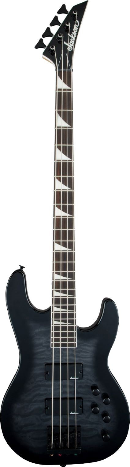 JACKSON JS CONCERT BASS JS3Q TRANSPARENT BLACK BURST