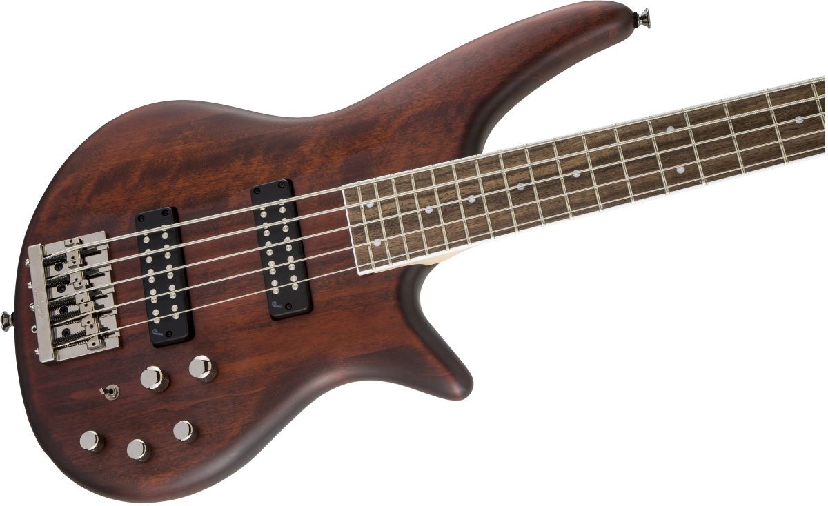 JACKSON JS SPECTRA BASS JS3V WALNUT STAIN 5 CUERDAS