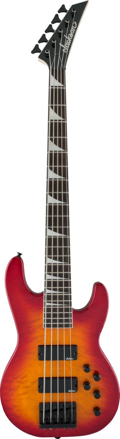 JACKSON JS CONCERT BASS JS3VQ CHERRY BURST 5 CUERDAS