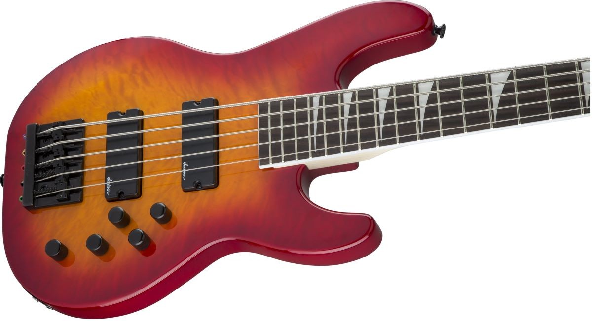 JACKSON JS CONCERT BASS JS3VQ CHERRY BURST 5 CUERDAS