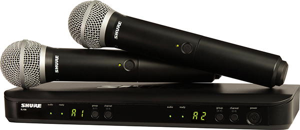 Shure BLX288E/PG58