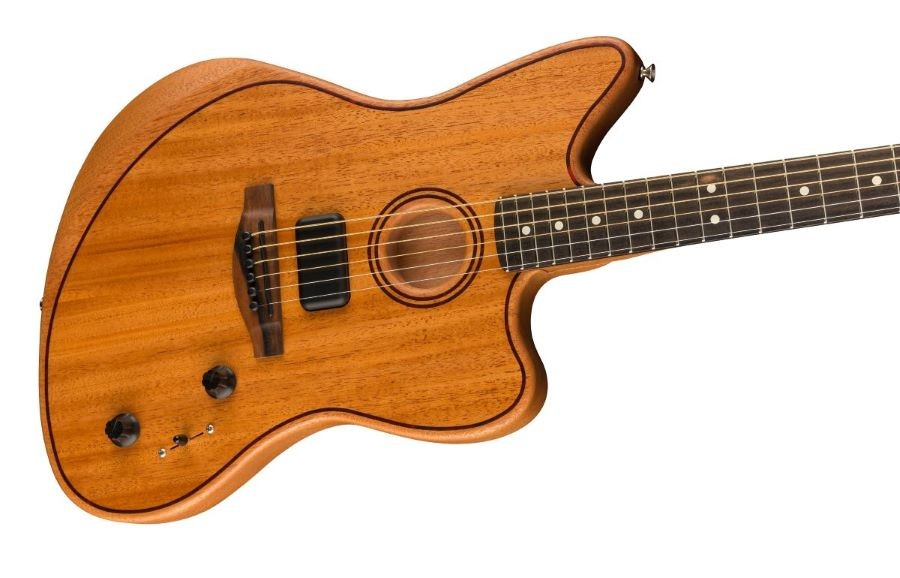 FENDER AMERICAN ACOUSTASONIC JAZZMASTER MAHOGANY
