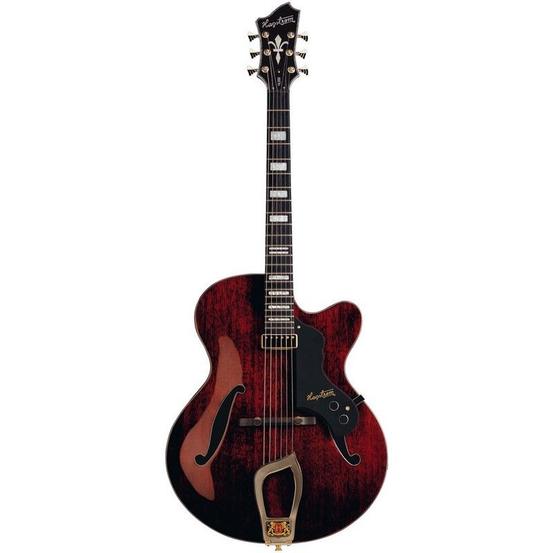 HAGSTROM JAZZ HL550 NATURAL MAHOGANY