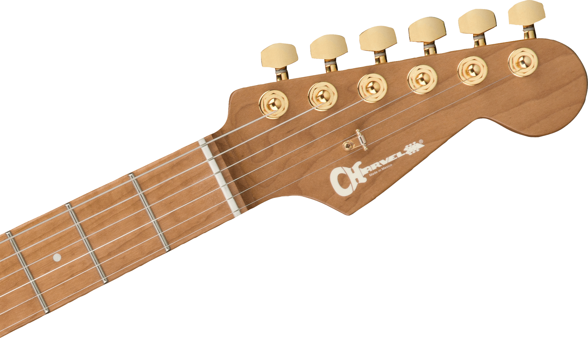 CHARVEL PRO MOD DK22 SSS 2PT CM NATURAL WALNUT