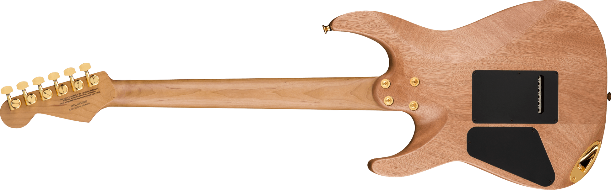 CHARVEL PRO MOD DK22 SSS 2PT CM NATURAL WALNUT