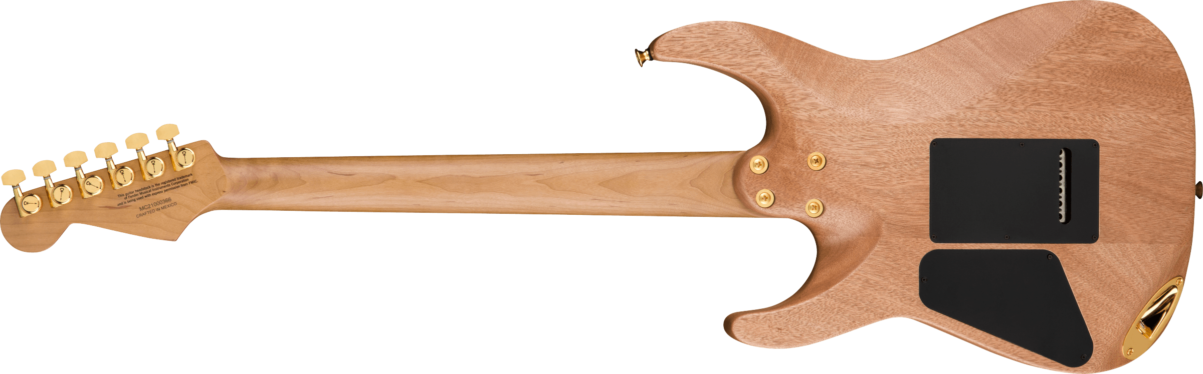 CHARVEL PRO MOD DK22 SSS 2PT CM NATURAL WALNUT