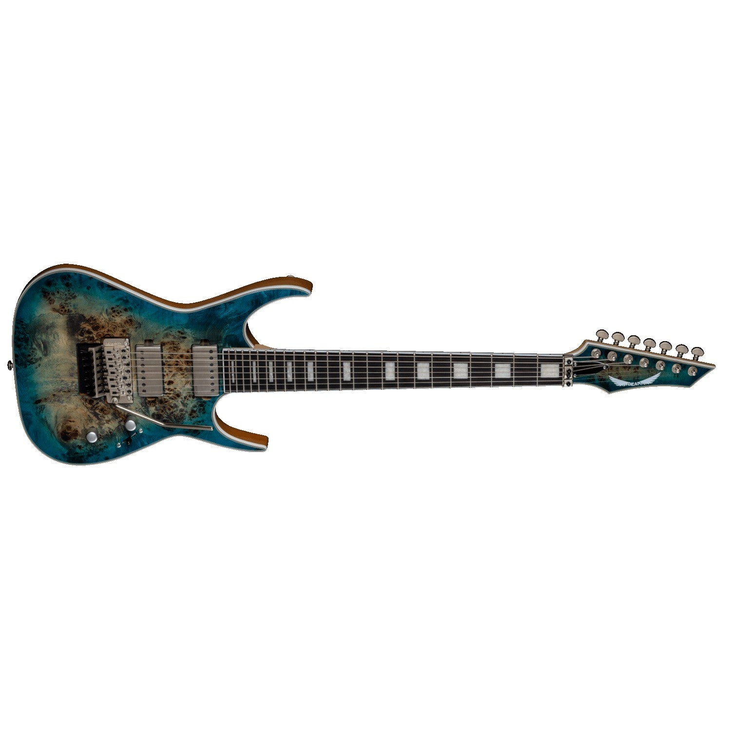 DEAN EXILE SELECT FLOYD 7 STR BURLED POPLAR STQB