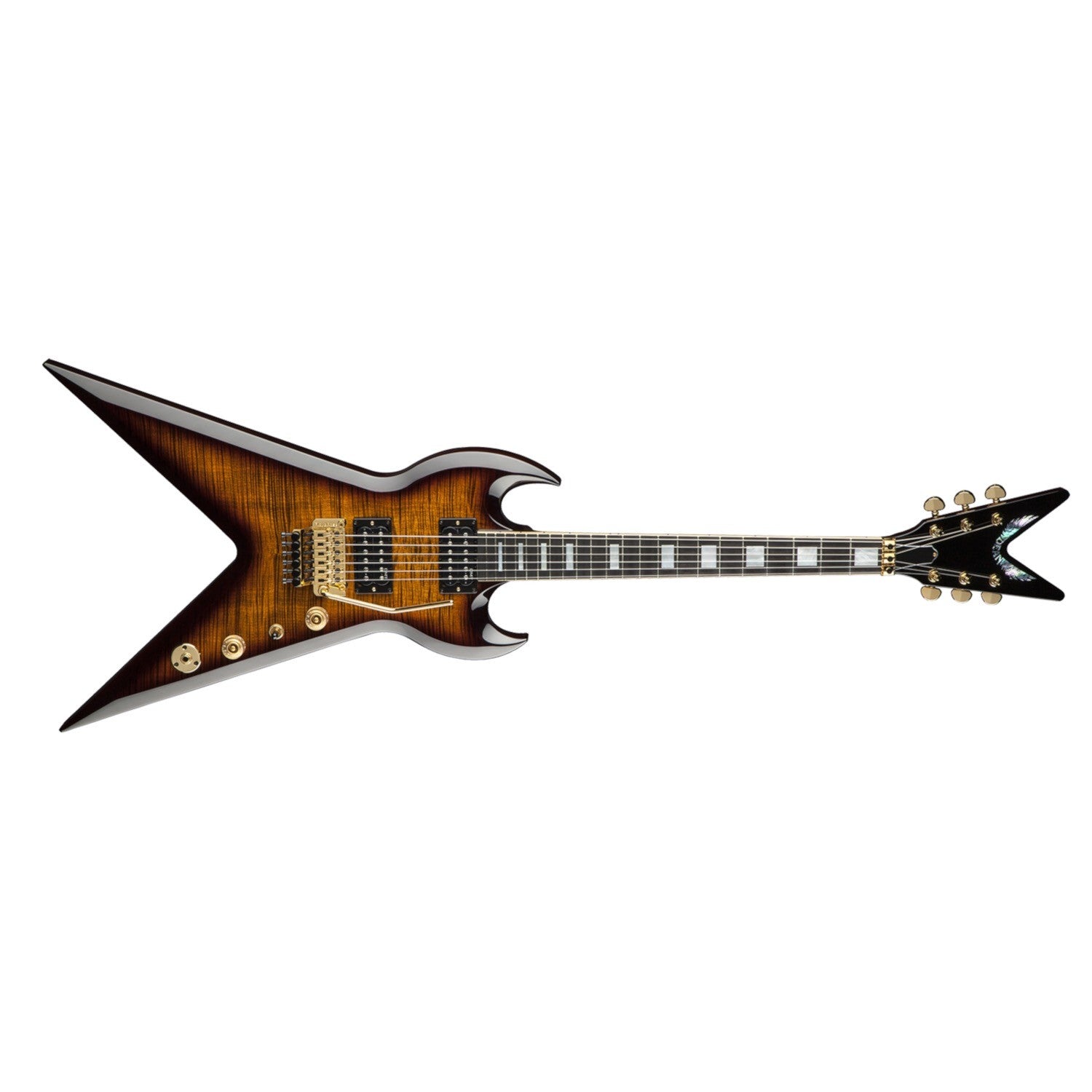 DEAN USA SPLIT TAIL FLAME TOP FLOYD
