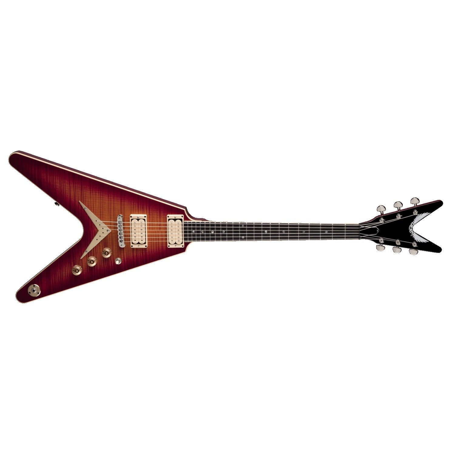 DEAN USA V 1977 TRANS CHERRYBURST LTD 35 PCS