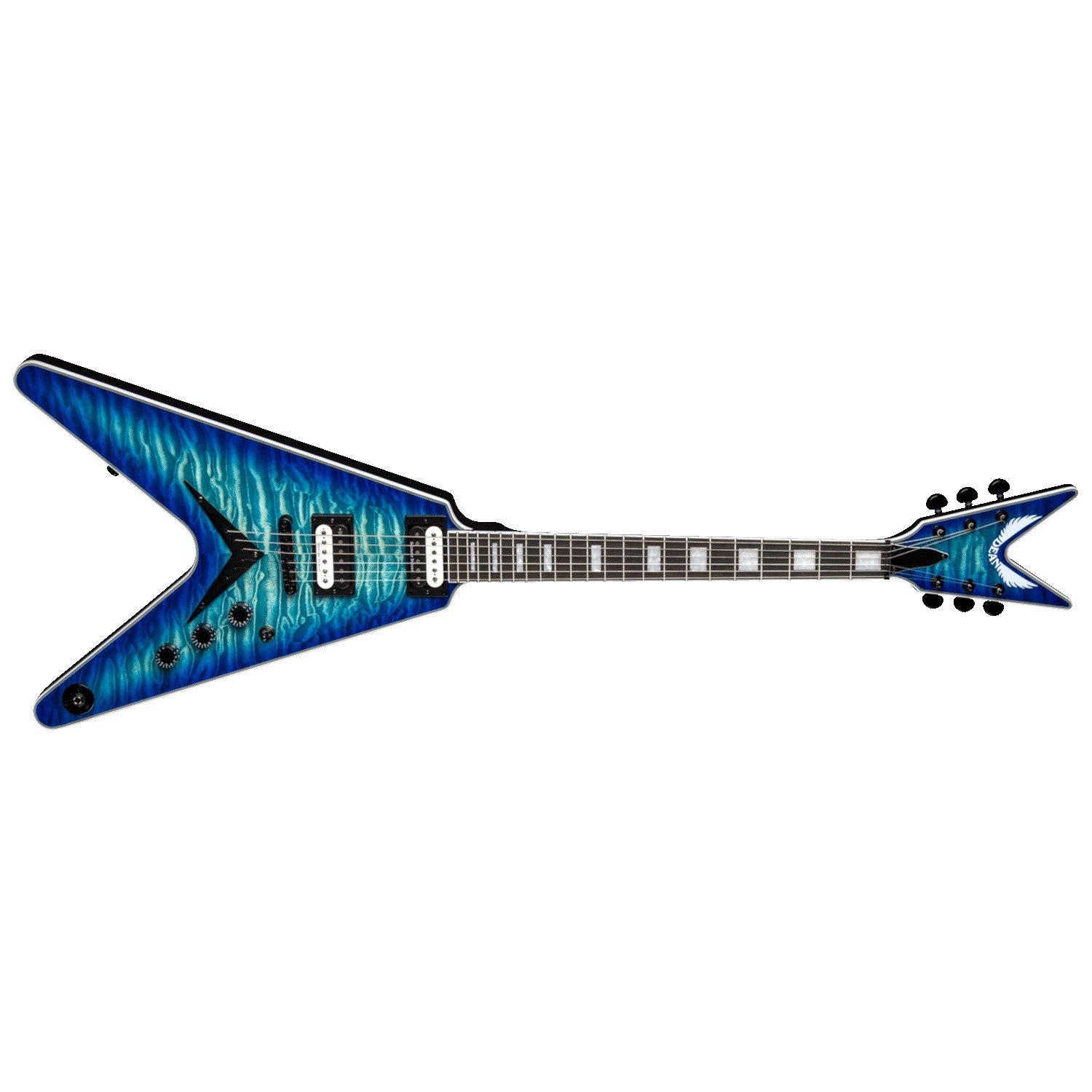 DEAN V SELECT QUILT TOP OCEAN BURST