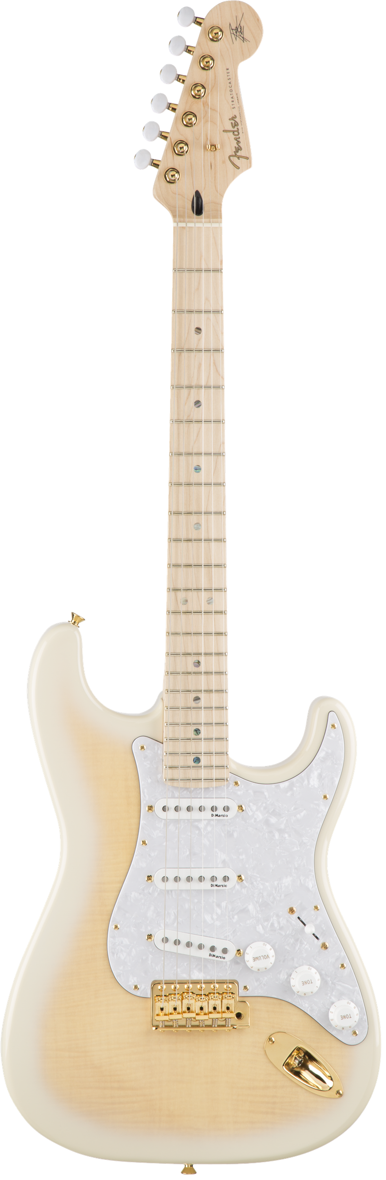 FENDER RICHIE KOTZEN STRAT LIMITED TRANS WHITE BURST