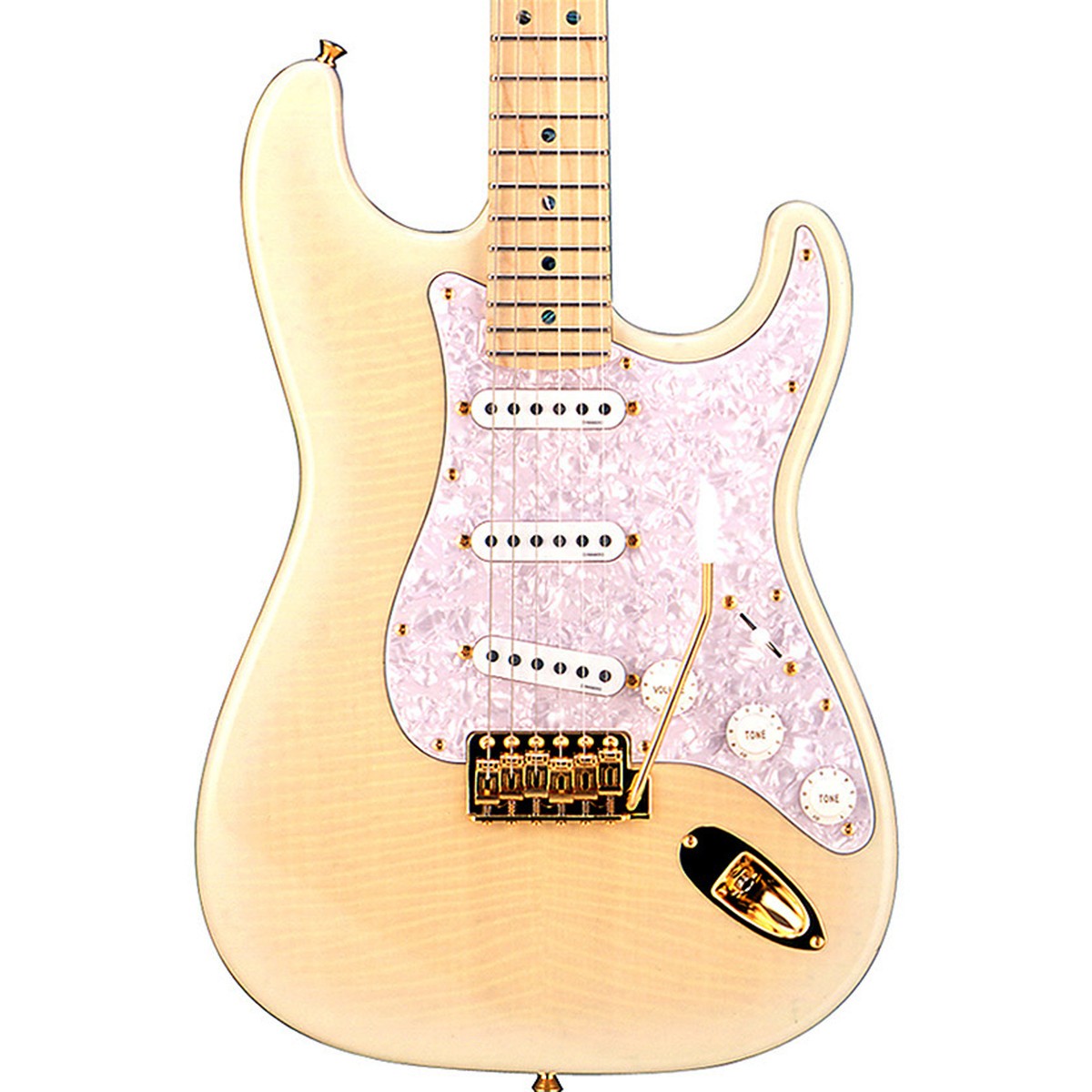 FENDER RICHIE KOTZEN STRAT LIMITED TRANS WHITE BURST