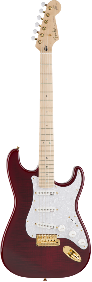 FENDER RICHIE KOTZEN STRAT LIMITED TRANS RED BURST