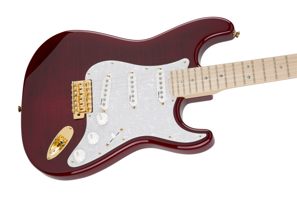 FENDER RICHIE KOTZEN STRAT LIMITED TRANS RED BURST