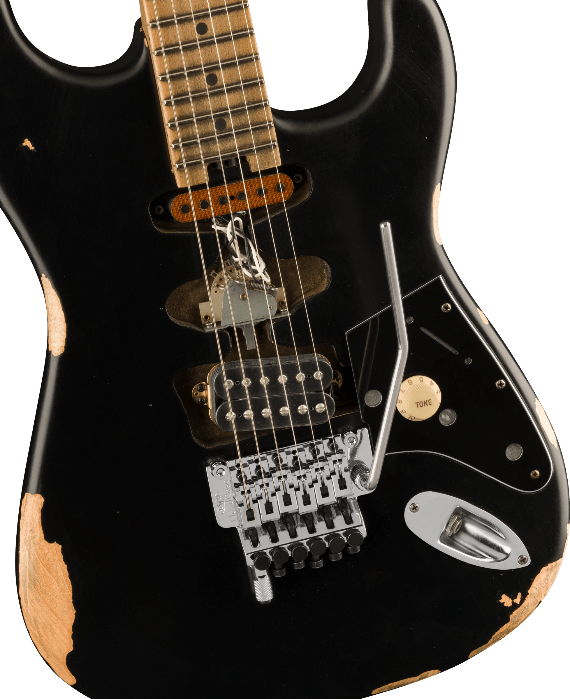 EVH FRANKENSTEIN RELIC SERIES BLACK