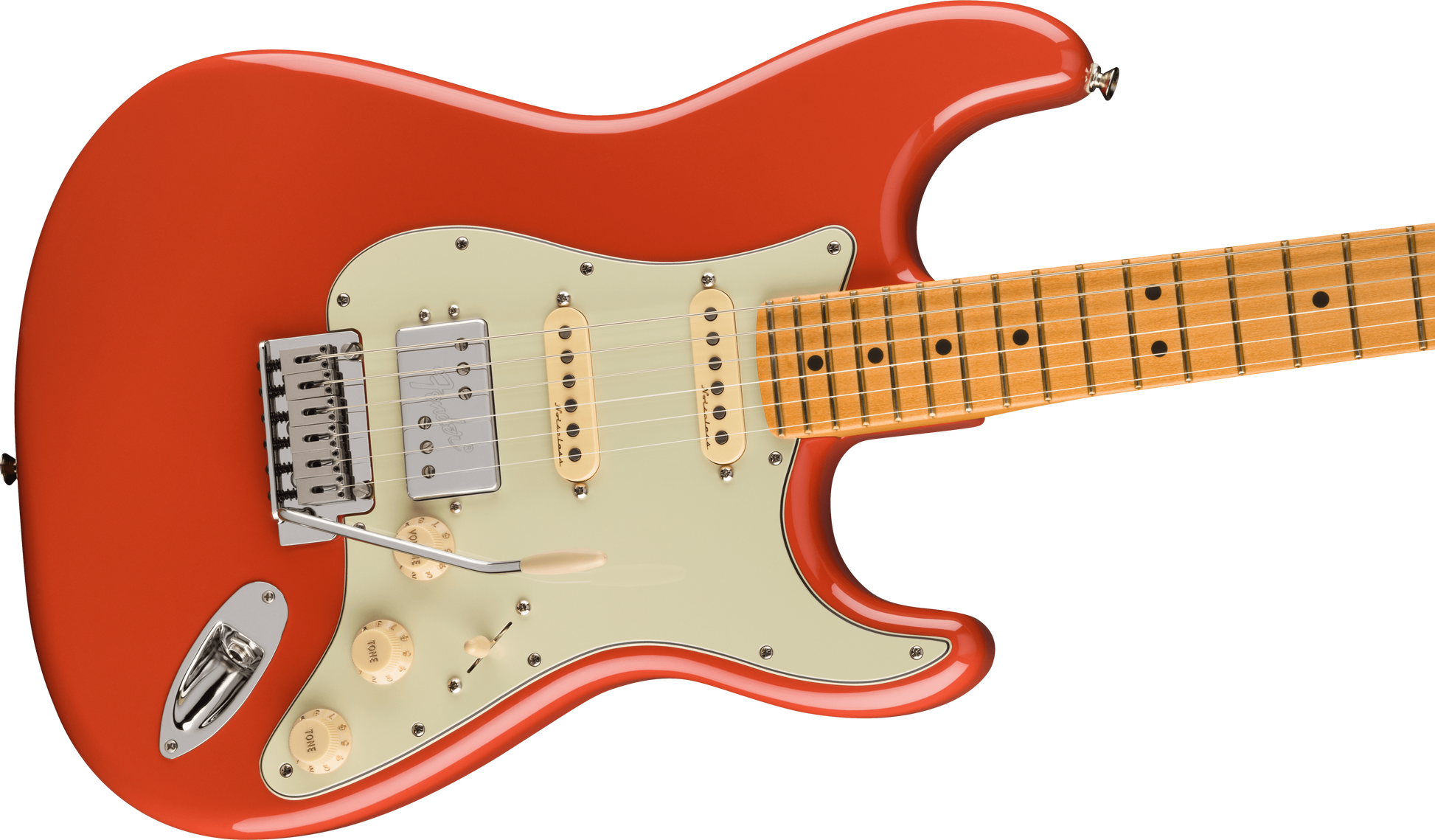 FENDER PLAYER PLUS STRATOCASTER HSS MN FIESTA RED