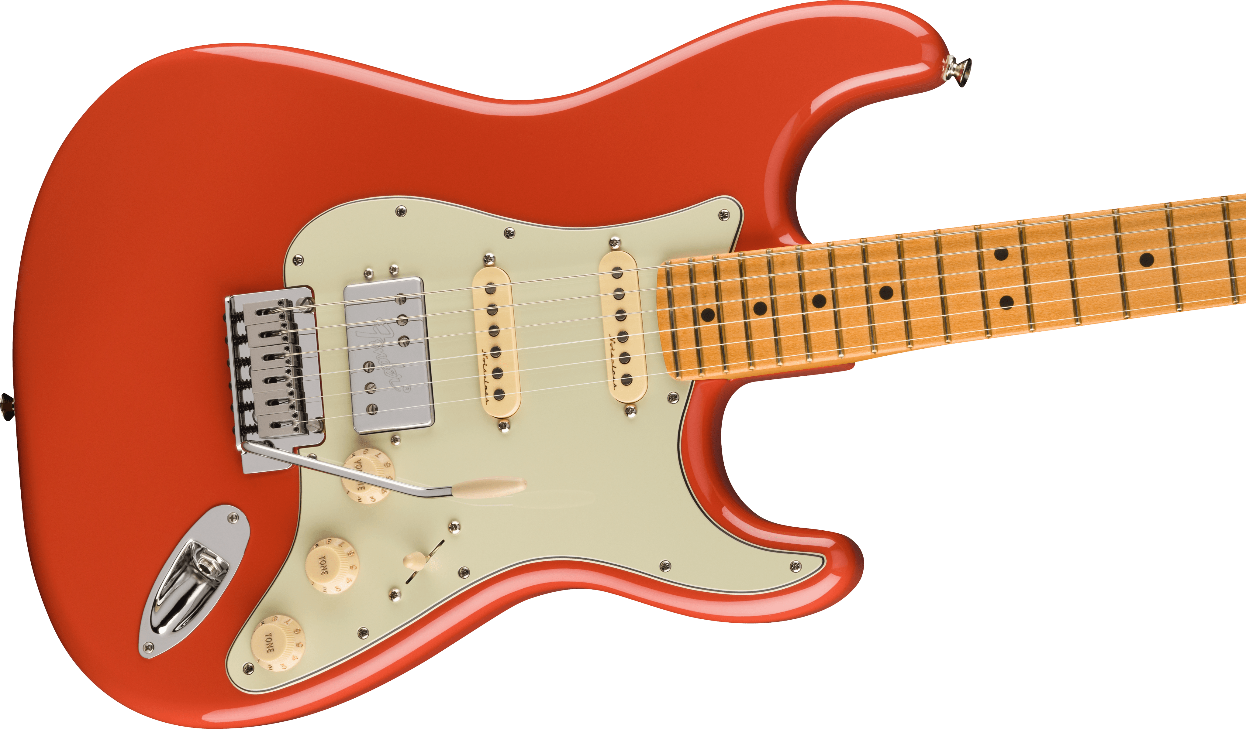 FENDER PLAYER PLUS STRATOCASTER HSS MN FIESTA RED