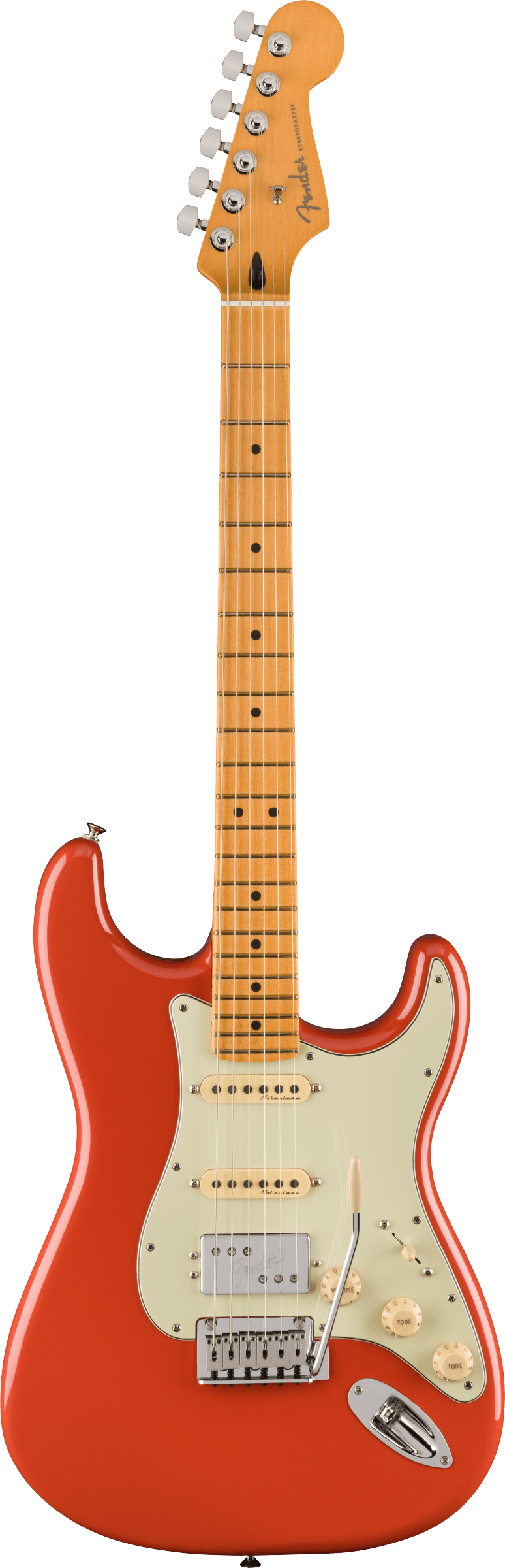 FENDER PLAYER PLUS STRATOCASTER HSS MN FIESTA RED
