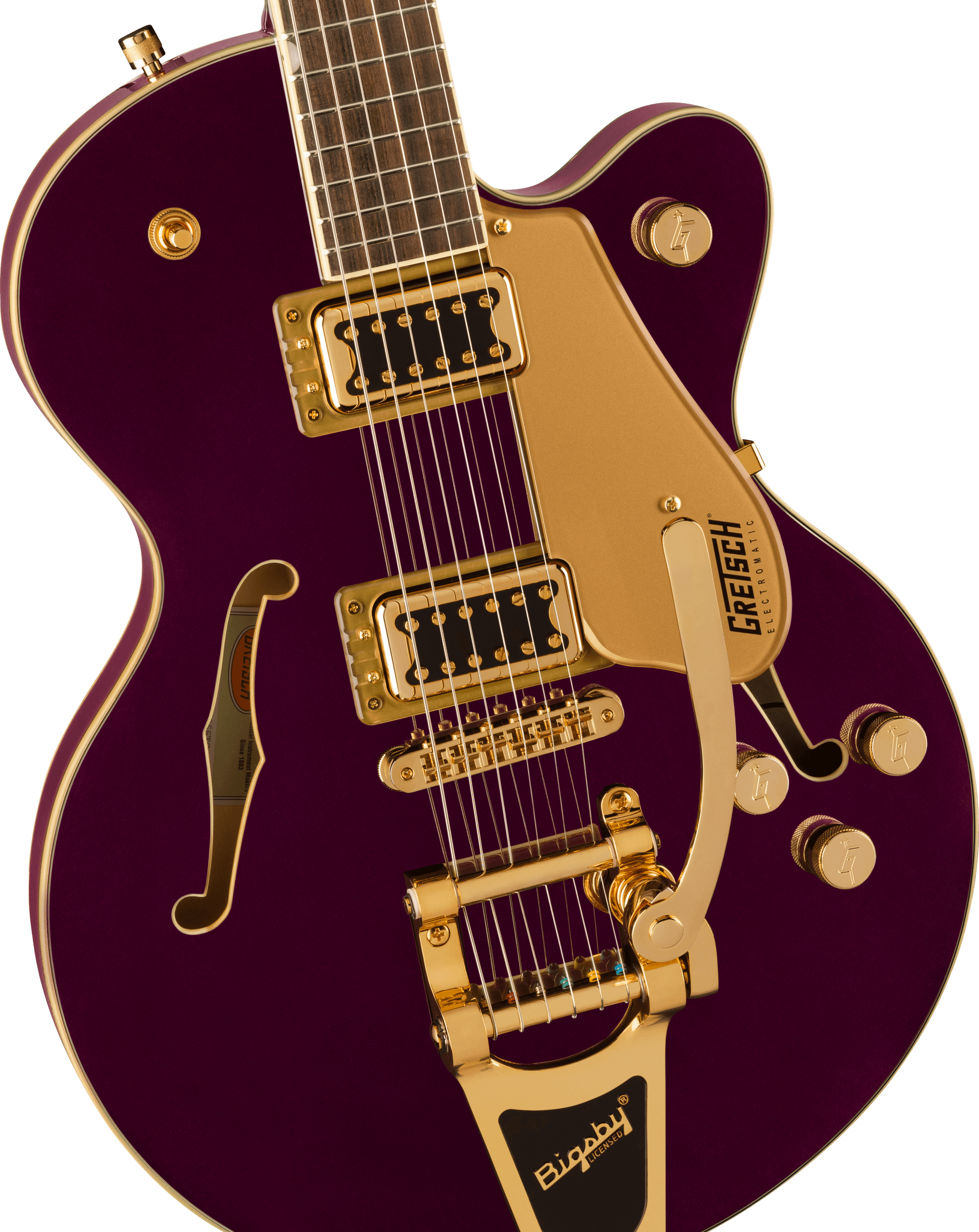 GRETSCH G5655TG ELECTROMATIC CENTER BLOCK JR. SINGLE-CUT  BIGSBY  AMETHYST