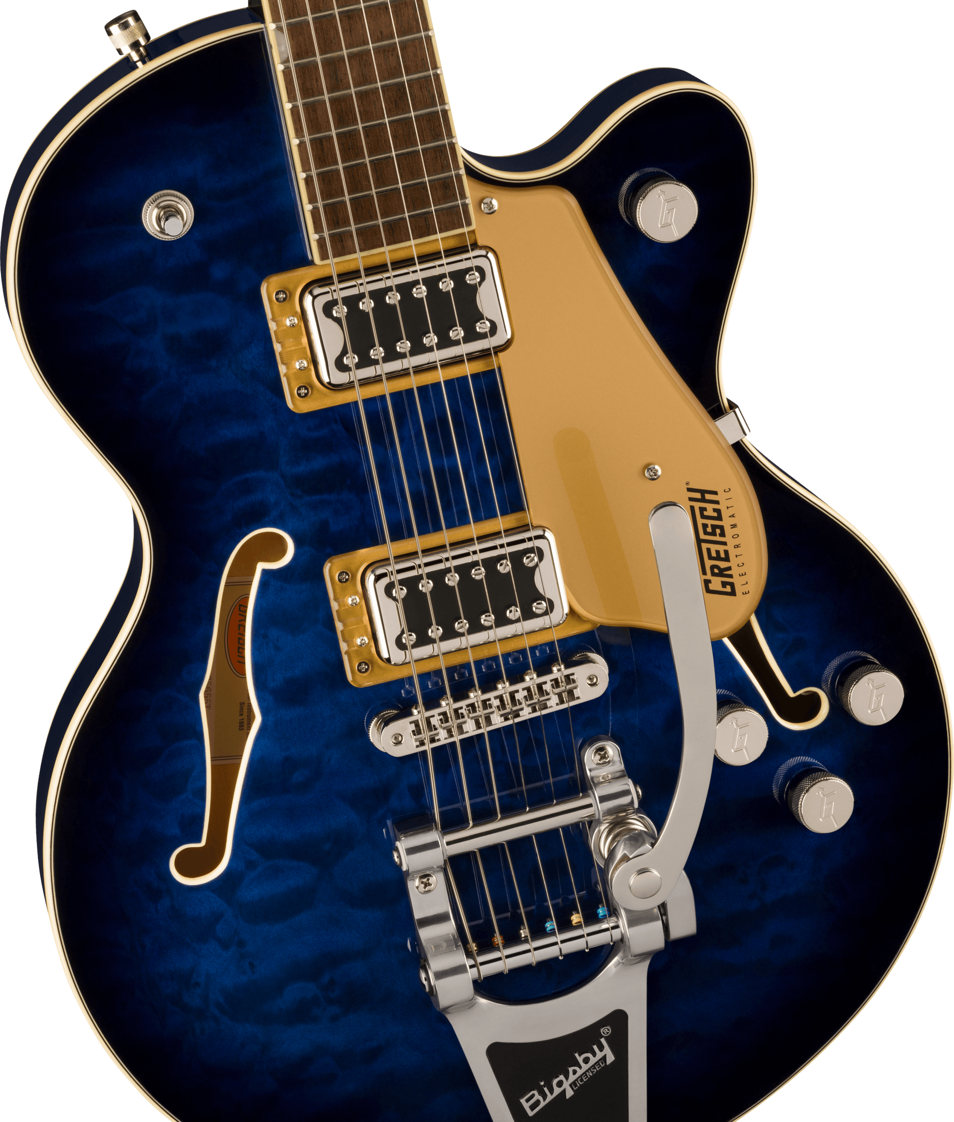 GRETSCH G5655T-QM ELECTROM. CENTER BLOCK JR.  Q MAPLE  BIGSBY HUDSON SKY